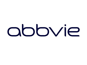 Abb Vie Logo Preferred Dark Blue on white